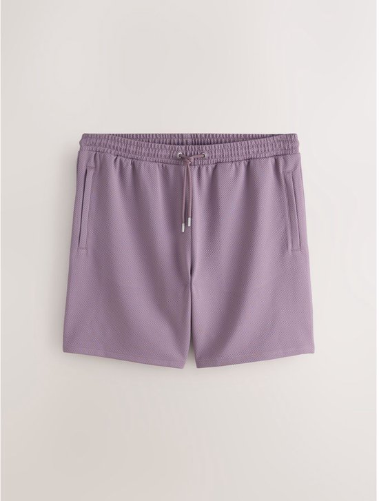 Next - Heren - Combiset van poloshirt en short - Wit