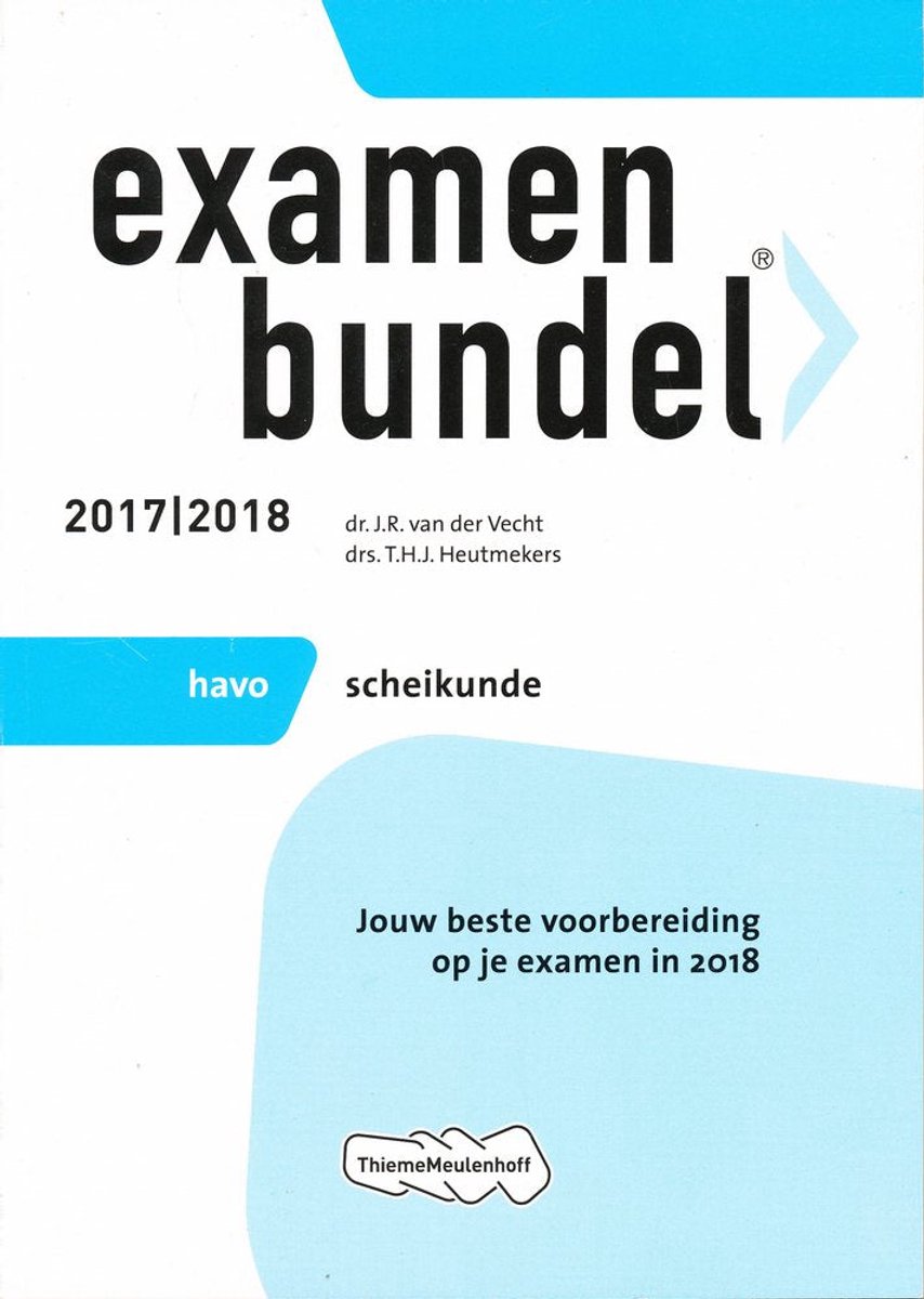 Examenbundel Scheikunde Havo 2017/2018
