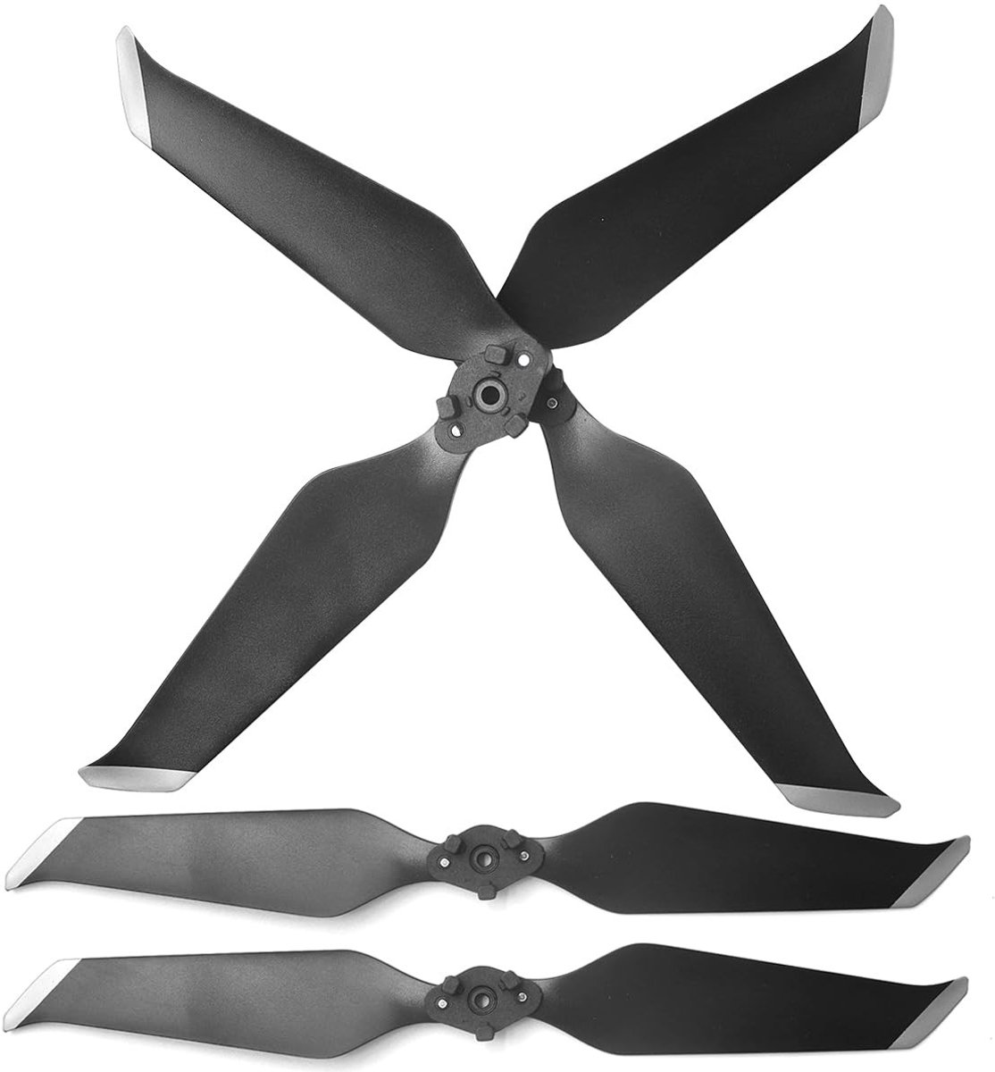 Dailygoody - Krachtige drone-propeller - Lichtgewicht koolstofvezel - Verbeterde stabiliteit - 5 x 5 x 1 cm - Geluidsreductie - Efficiënt vliegen - Ge...