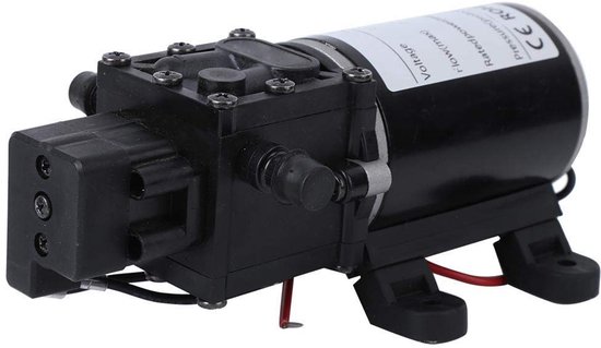Allecto - Smart Membraan Pomp - Hoge Druk Pomp - Elektrisch - 12V - 120W - 7L/Min - Wateruitlaat Rechts - Geschikt voor Druktests - Model FL3216 van Merkloos — afbeelding 2