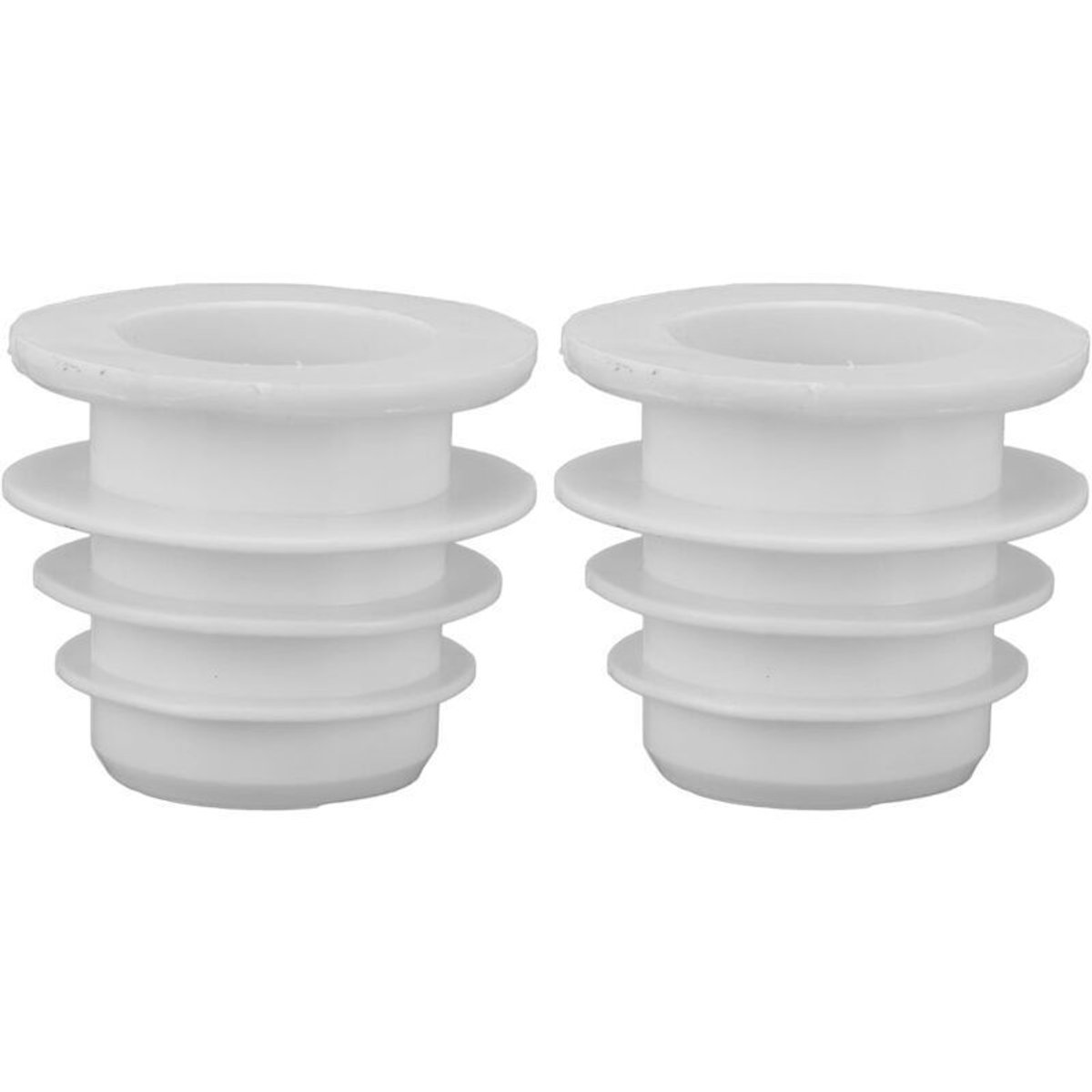 SnelShoppen - 2Pcs Pool Cleaner Skimmer Cone Adapter Valve Cuff, Vervangingsonderdeel voor Zwembadreinigers, Silicone Materiaal, Duurzaam en Herbruikb