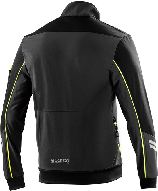 Sparco Light-Shell Jas Tech Austin Softshell Jas - Zwart van Sparco — afbeelding 4
