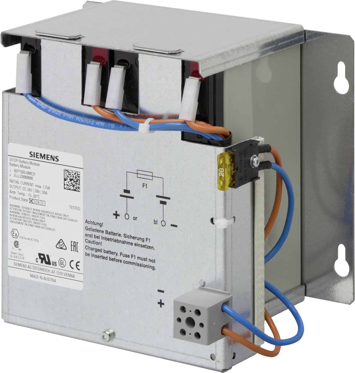 Siemens SITOP AKKUMODUL 24V/7 AH UPS-accumodule