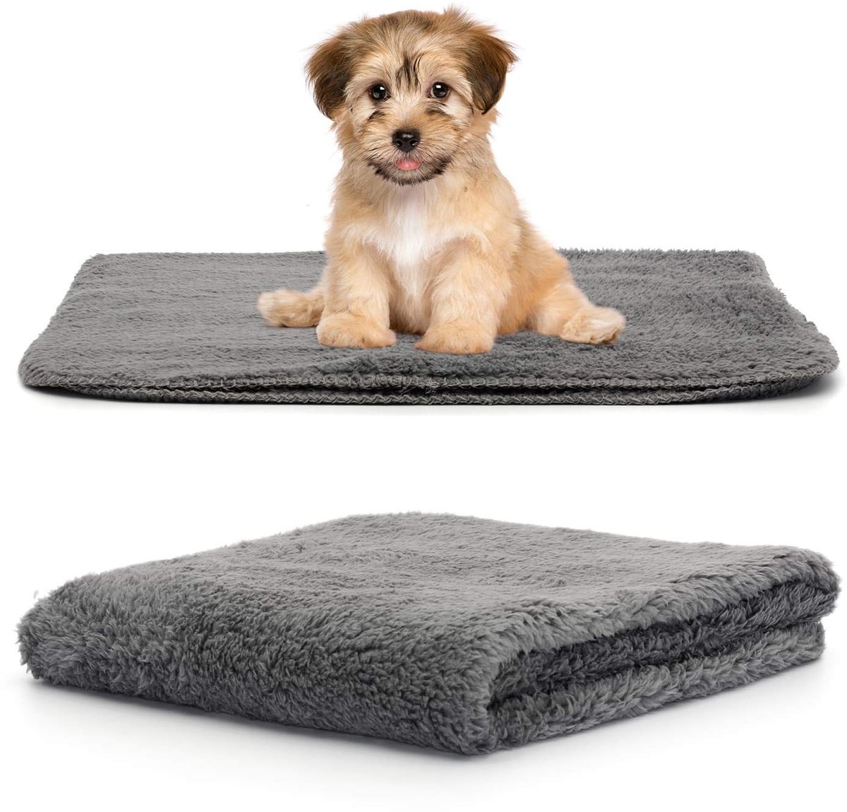 Golden crown - Snug Rug Dierendeken - Warm Fleece Deken - Luxe Sherpa Comfort - 178 x 120 cm - Wasbare Dekens - Geschikt voor Honden en Katten