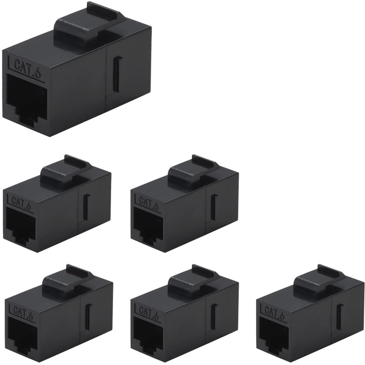 Dailygoody - Ethernet Coupler - Cat6 RJ45 Coupler - Hoge Kwaliteit - Female to Female - Netwerkverbinding - Voor snelle dataoverdracht - Geschikt voor