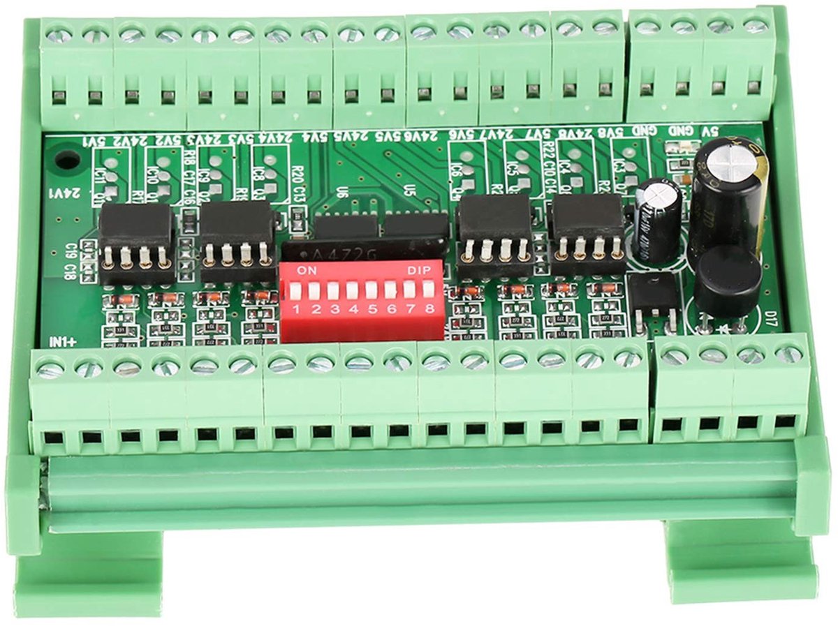 Dailygoody Niveauconverter - 8-kanaals - Signaalomzetter - Compact formaat - Model gb0udvm8qo