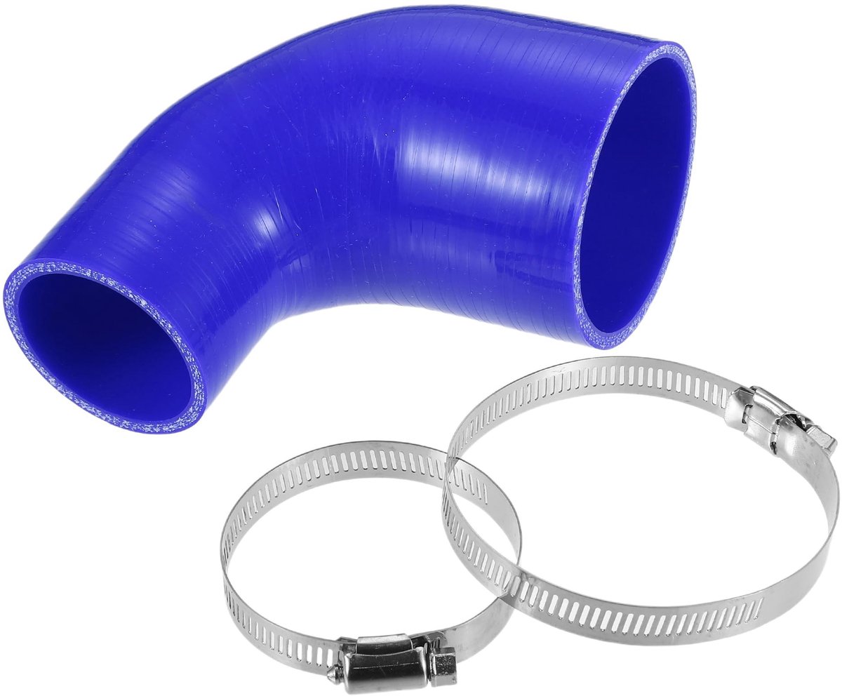 Dailygoody - Siliconen Slangkoppeling - 51mm 2" ID - Hoge Temperatuur Tolerantie - Blauw - Turbo Inlaat - Geschikt voor Intercooler - Auto