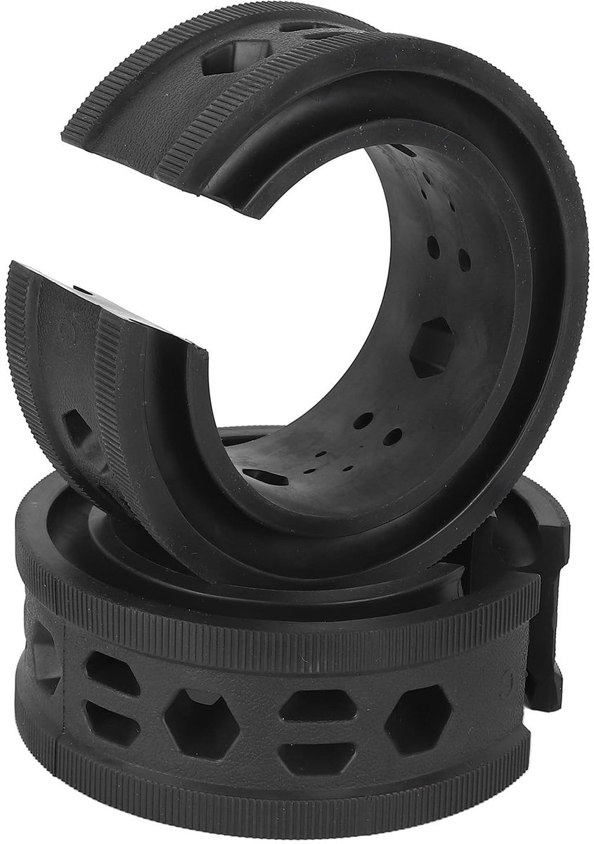 Dailygoody - Schokdemper - Veer met rubber spacers - Vermindert trillingen - Universeel - Comfortabele rit - Geschikt voor auto - Type C