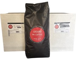 PR Coffee 1 Kg Ground gemalen koffie MET Suikersticks 600 stuks MET Creamersticks 600 st