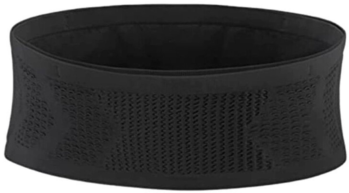 Hardloopheuptas Geschikt voor telefoonvak, Geschikt voor hardlopen, reizen en fietstraining, medium, zwart (ongeveer 14*32,5 cm, tailleomtrek 65-105 cm).