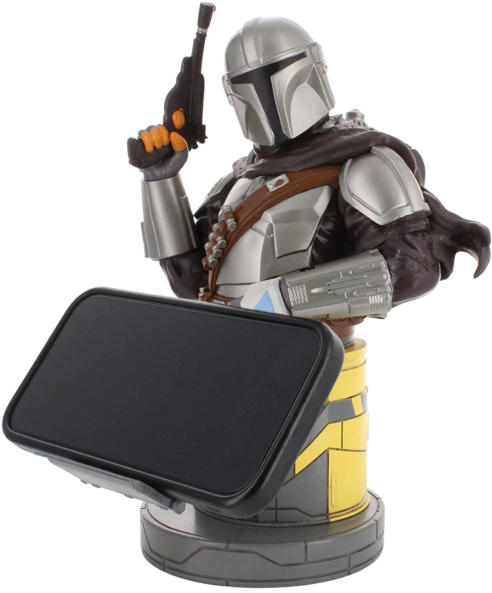 Star Wars - Mandalorian bounty hunter - figurine standaard voor telefoon | controller | oplaadcase (Cable Guys R.E.S.T.) — afbeelding 8