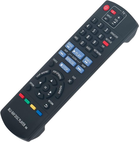 Vervang Afstandsbediening - Afstandsbediening Speler - Blu-ray Speler Bediening - Geen Programmering Nodig - 15 x 8 x 08 cm — afbeelding 3