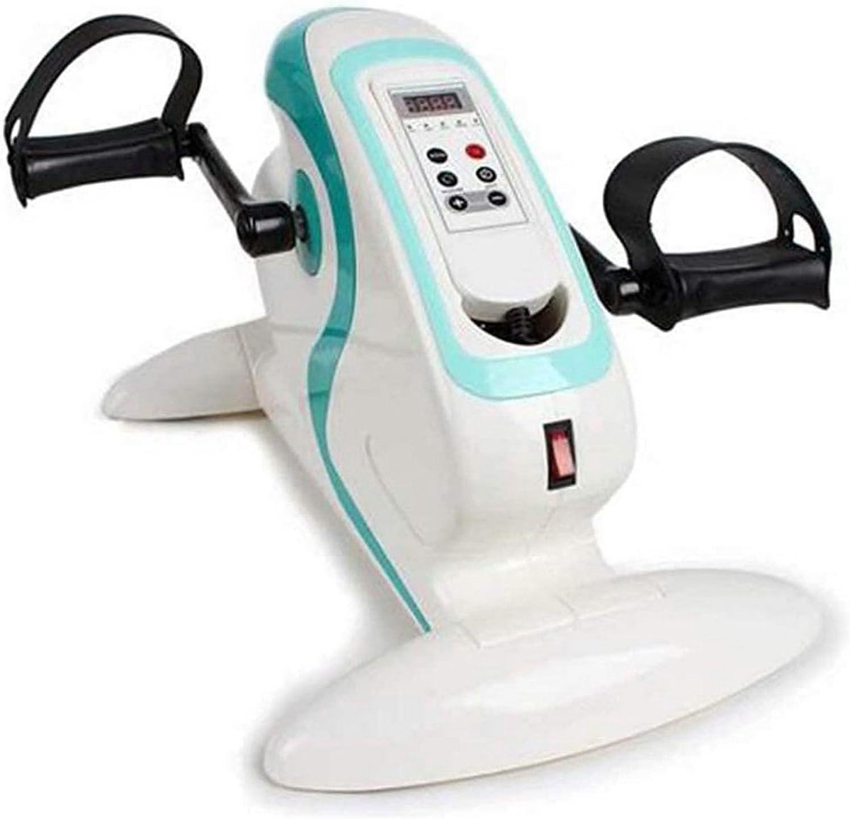 Elektrische Pedaal Hometrainer - Revalidatie Fiets - Fysieke Therapie - Motorondersteuning Instelbaar - 5-30 Min Timer - Zwart