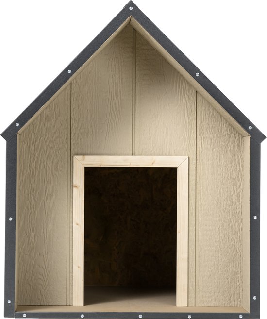 Timbela M972-1 - LP SmartSide Hondenhok voor buiten - 80x118xH94 cm - maat L