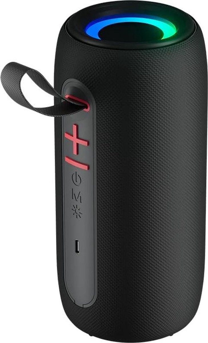 Bluetooth Speaker - Draagbare Speaker - Muziek Luisteren - IPX5 Waterbestendig - 10W - Zwart