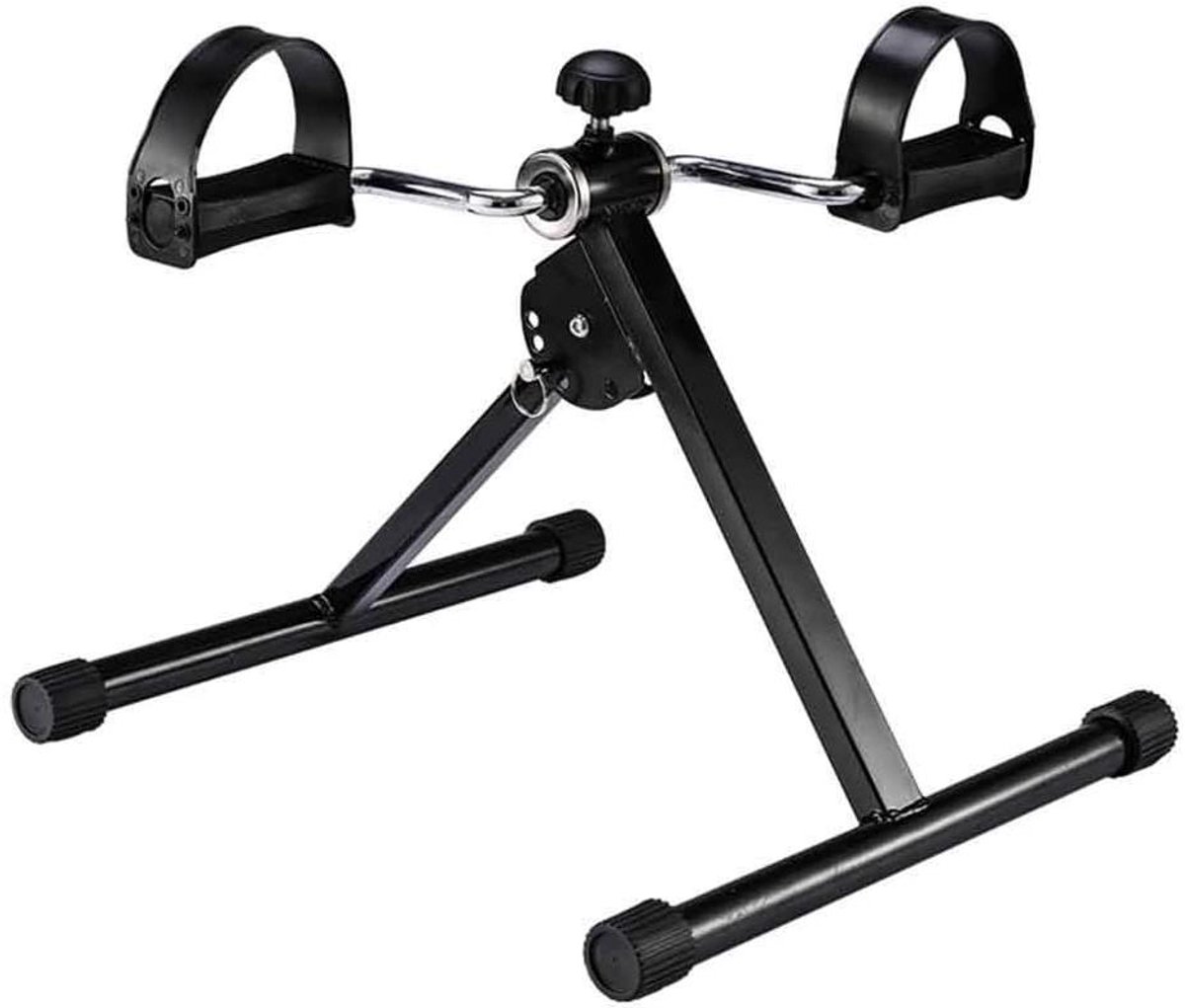Mini Stepper - Elliptische Trainer - Thuis Trainen - Arm en Been Beweging - Extra Grote Pedalen - Zwart