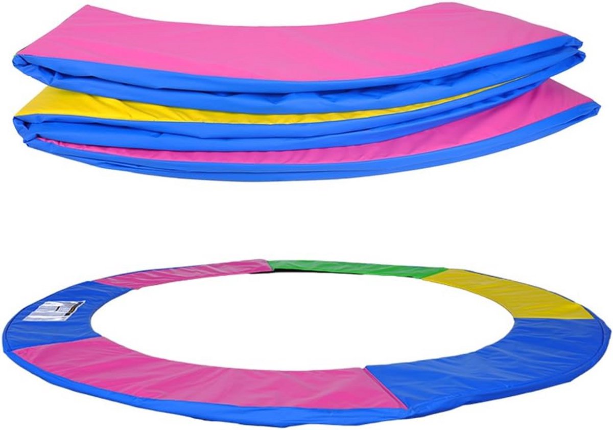 Trampoline Randbescherming - Veiligheidskussen - Veilig Spelen - UV Bestendig - Tot 366 cm - Gekleurd