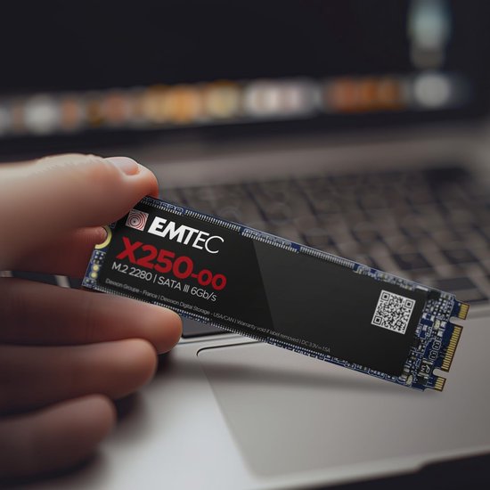 Interne SSD Schijf - Opslagupgrade - Computer Versnellen - 3D NAND Technologie - 128 GB - Zwart — afbeelding 2