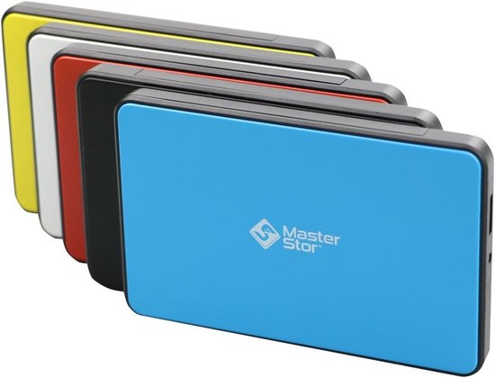 Externe Harde Schijf - Draagbare Opslag - Bestanden Opslaan - Supersnelle USB 3.0 - 1 TB - Blauw — afbeelding 4