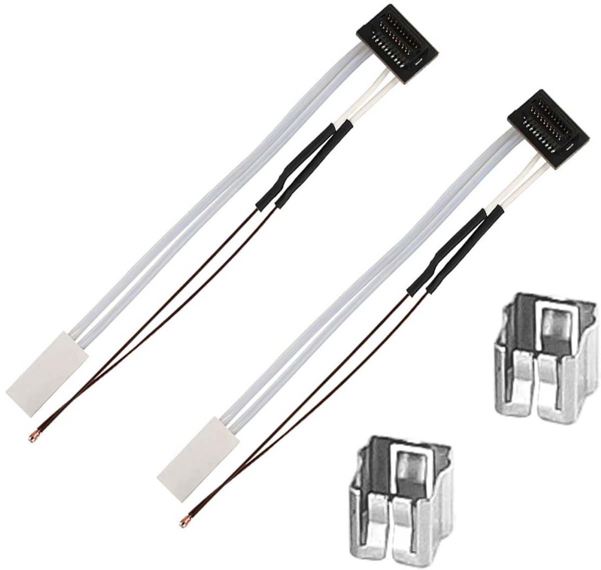 Dailygoods- Extruder Thermistor - 2-delige Hot-End Kit - 3D Printer Accessoires - Compatibel met P1P/P1S - Keramische Verwarmingsplaat - Thermistor 10-300°C - Hotend Kit