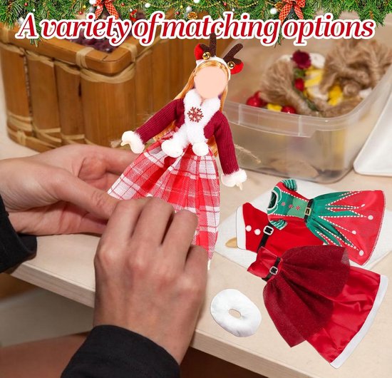 Thema Poppenkleding Sets met Accessoires voor 30 cm Poppen van Merkloos — afbeelding 2