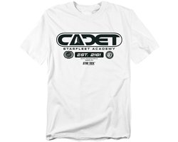 T-shirt Star Trek Star Fleet Academy Cadet pour homme - blanc - XXL