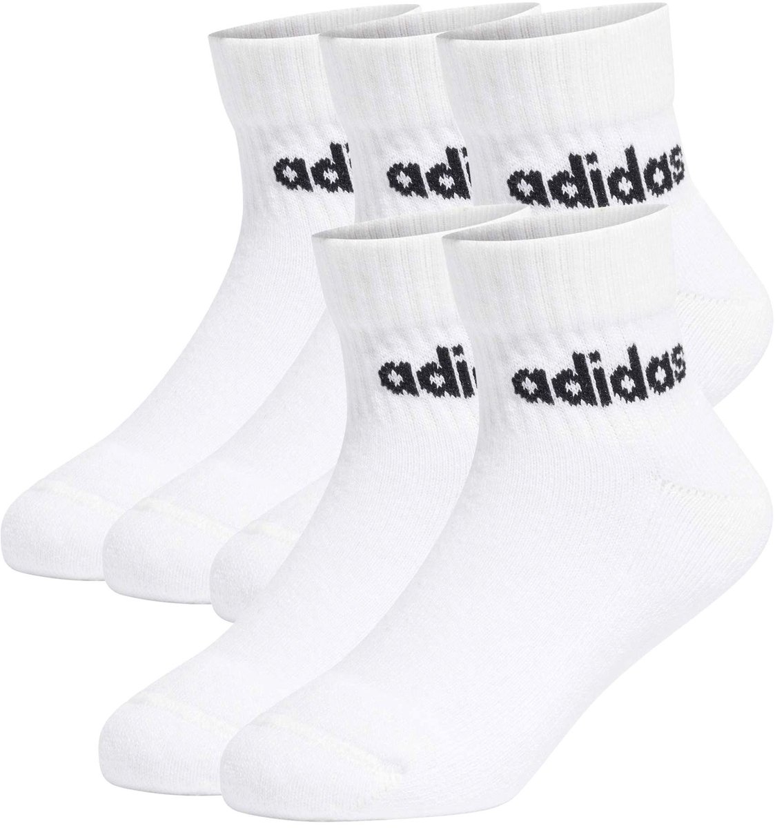 Adidas Linear Enkelsokken Junior Zwart