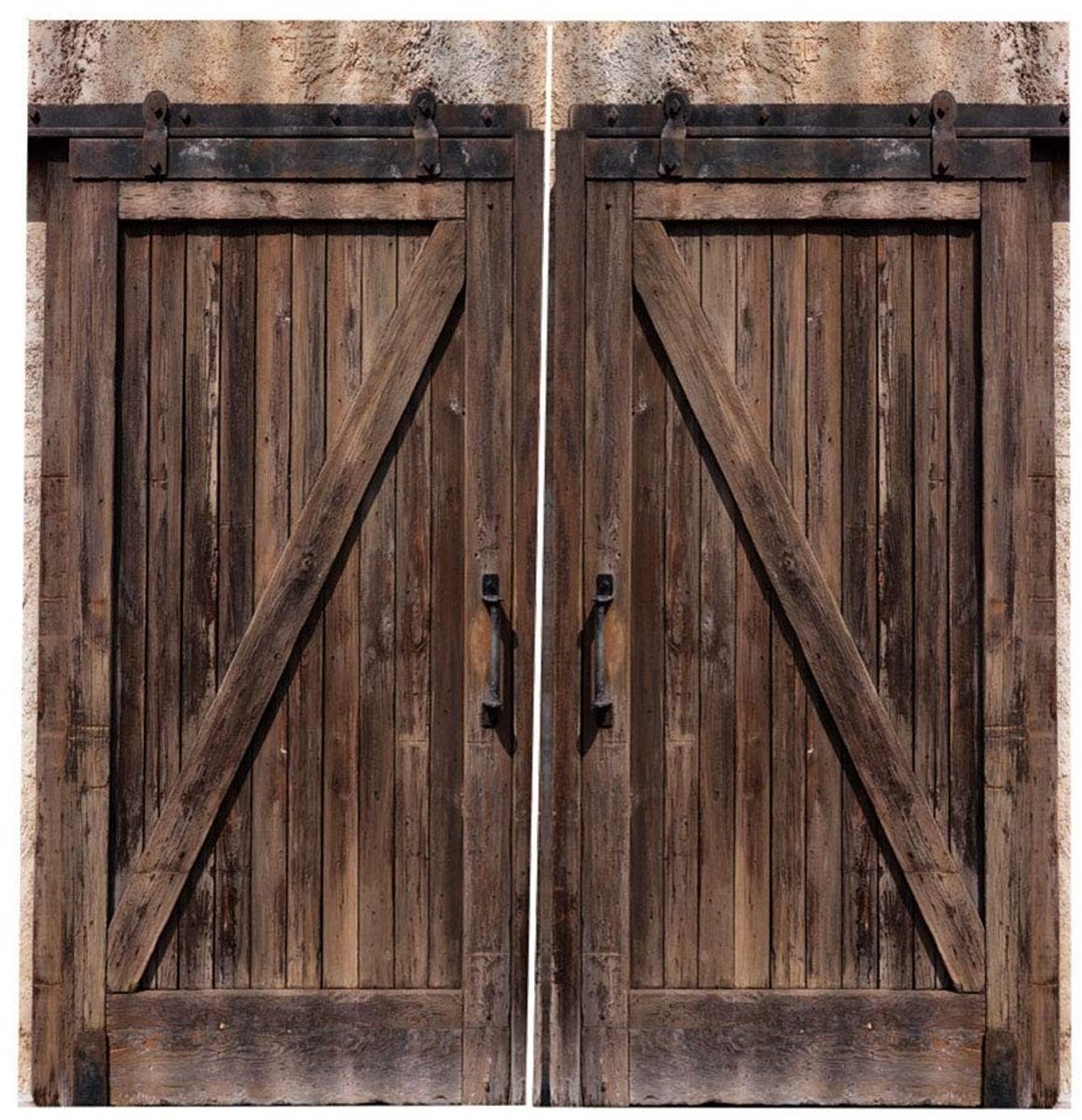 Dailygoods- Gordijn Verduisterend 170 x 200 cm - Polyestervezel - Decoratief - 2 Vellen - Ophanghaken - Eenvoudig Ontwerp - Raamdecoratie