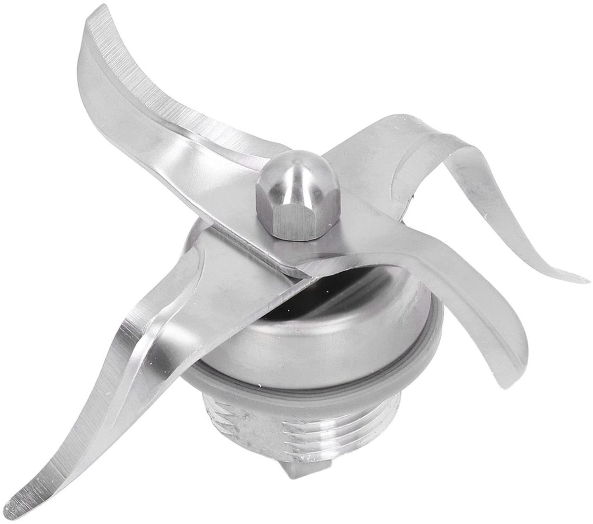 Dailygoods- Blender Mes Vervangingsmes Roestvrij Staal Praktische Accessoires Eenvoudige Installatie Geschikt voor 3300 Weerstand tegen Lage Temperatuur Blendermes