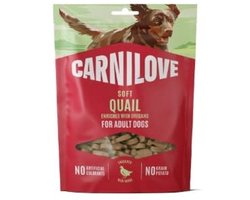 Carnilove Soft Snack - Kwartel & oregano (200gr) - gezonde zachte beloning voor honden