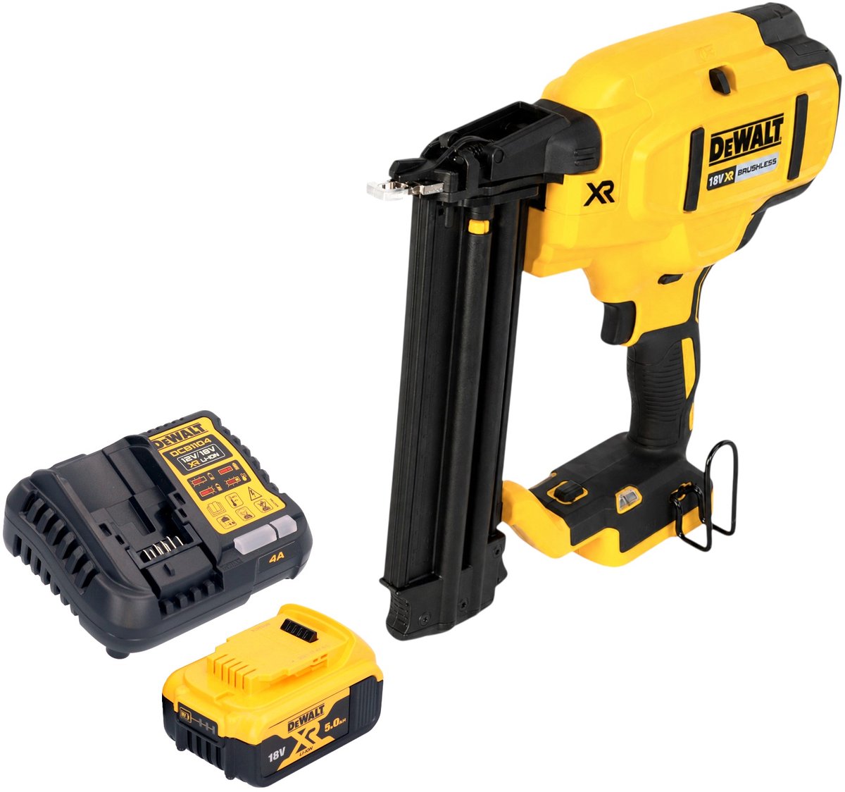 DeWalt DCN 680 N accu-spijkermachine 18 V 15 - 54 mm borstelloos - zonder accu, zonder oplader