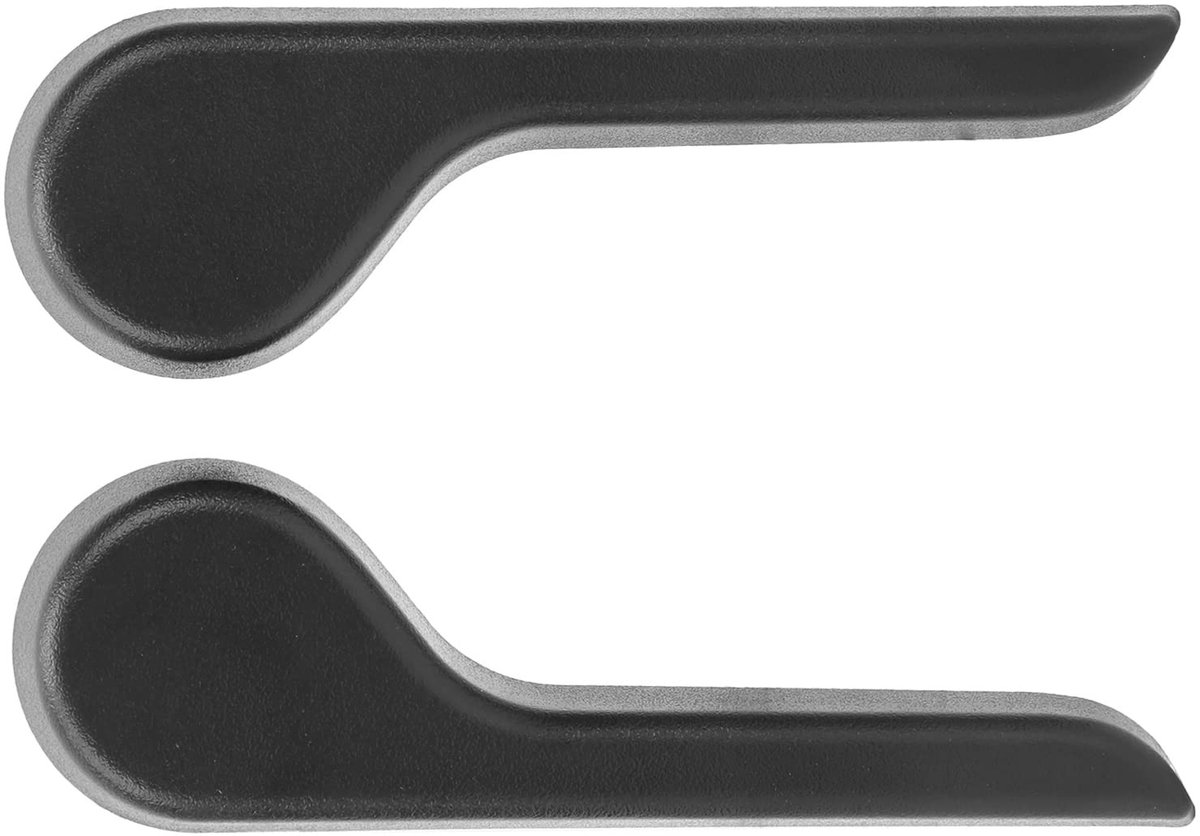 Dailygoods- Verstelbare Hendel Duurzaam - Vervangingshandgreep - Fauteuil-handgreep - Compatibel met Meeste Auto's - Premium ABS-Materiaal - 2 Stuks - Autostoel Handgreep