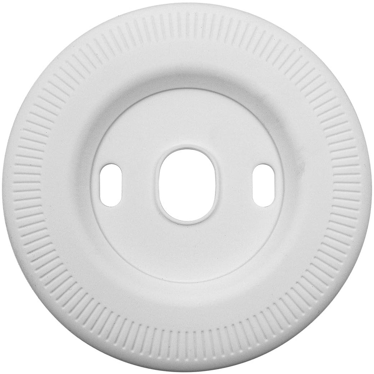 Dailygoods- Thermostaat Beschermhoes - Compatibel met Google Nest Thermostaat 1st/2nd/3rd Generatie - Wit - Siliconen - Diameter 125 mm - Eenvoudig en Elegant Design - Thermostaathoes