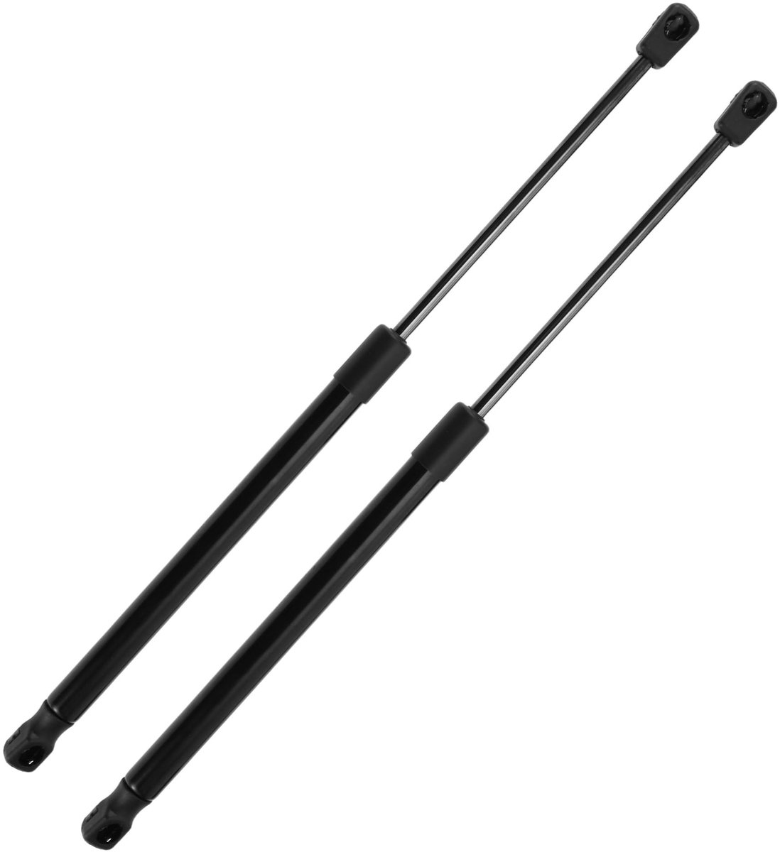Dailygoods- Gasveer 2 Stuks - Lift Ondersteuning - Achterklep - Koolstofstaal - 44cm/27.5cm - Waterdicht en Duurzaam - Achterklepveer