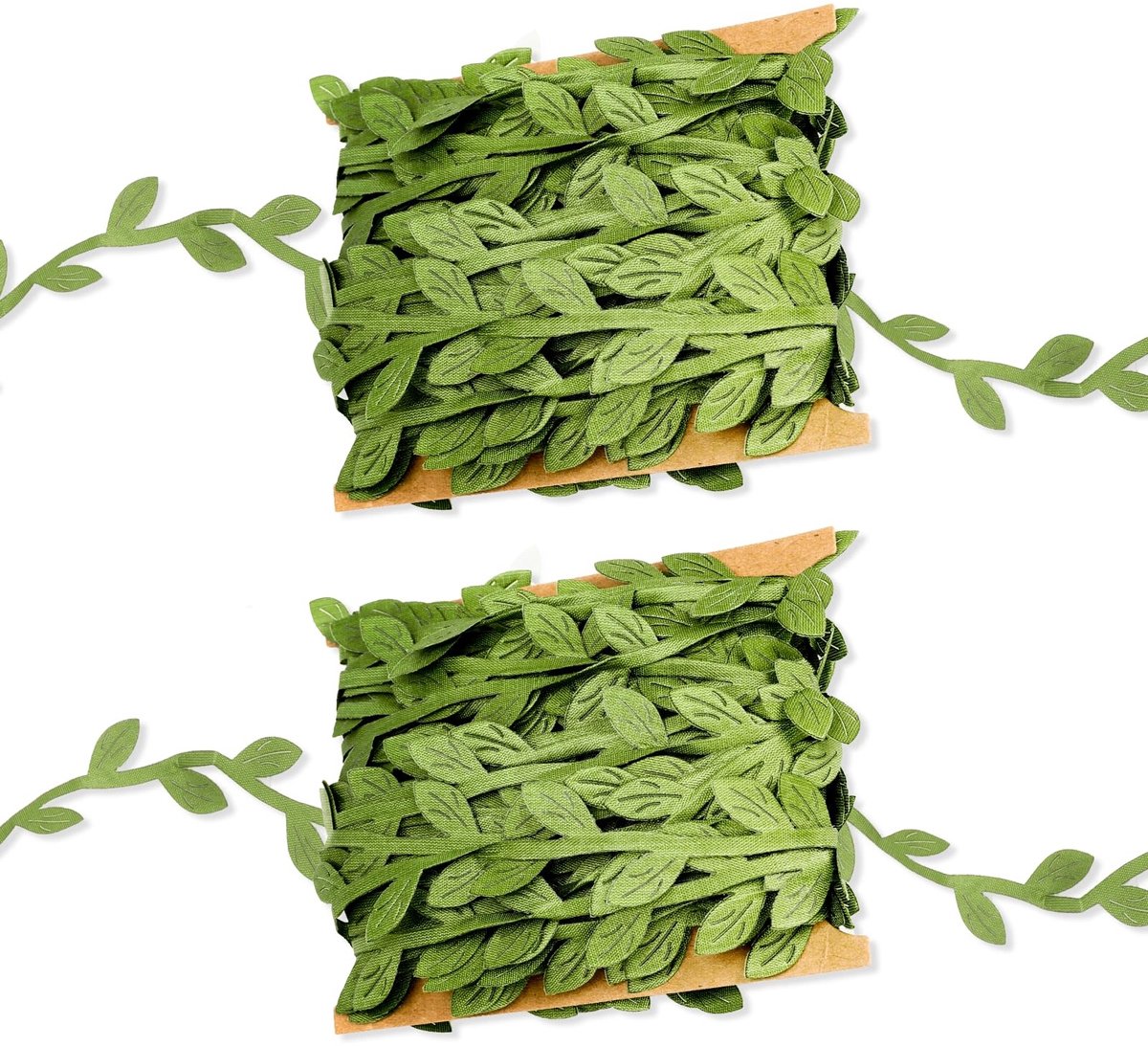 Dailygoods- Plantenband 20 m - Decoratieband - Kunstplanten - Groene Slangerol - Sierband voor Feest - Hoogwaardig Polyester - Decoratielint