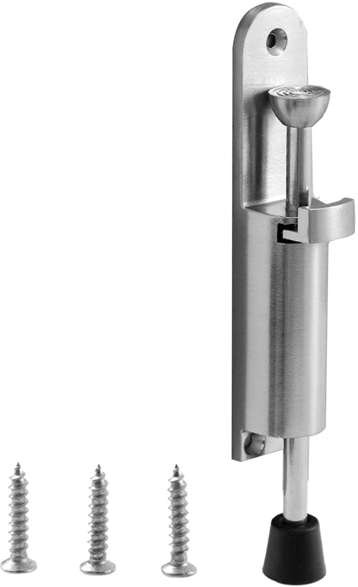 Dailygoods- Deurstopper Winddicht - Deurbuffer - Deurstoppers voor binnen/buiten - Deurvastzetter - Zinklegering - Rubber voet voor extra grip - Deuropener