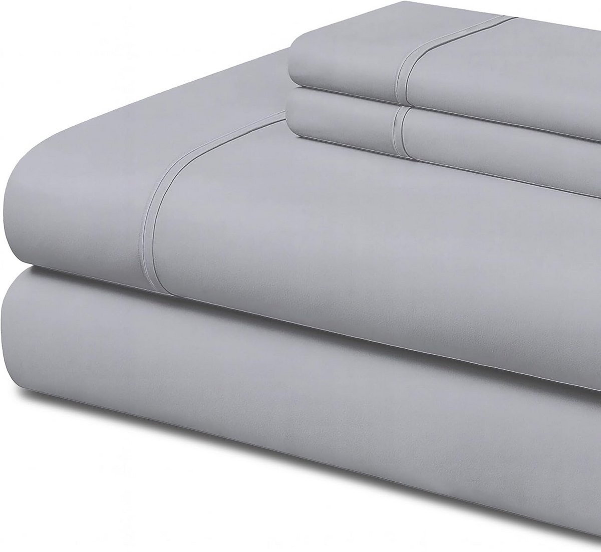 Laken Set - Beddengoed Set - Comfortabel Slapen - Fluweelzachte textuur - 4-delig Tweepers