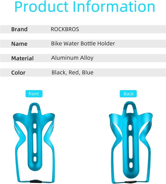 Lichtgewicht Fiets Bidonhouder Aluminium Universele Fiets Accessoire — afbeelding 4