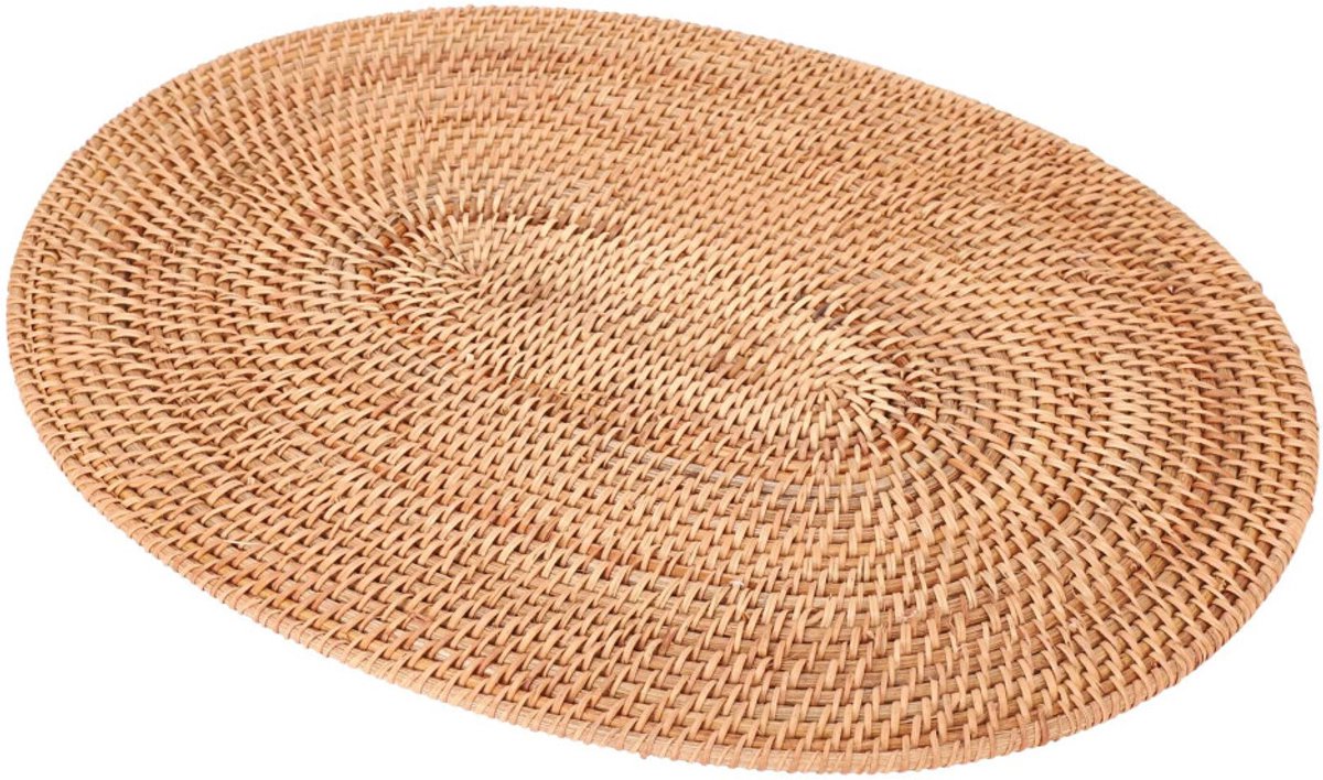 Ovale en Ronde Geweven Placemats - Antislip en Hittebestendig Tafelonderlegger