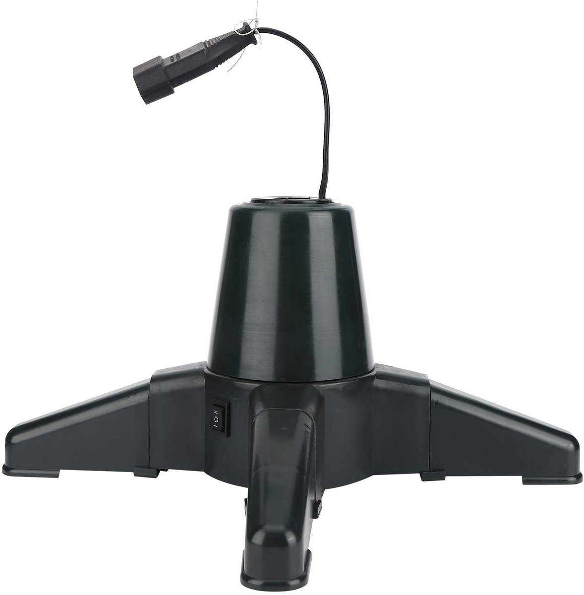 aladdien - 360 Graden Draaibare Kerstboomstandaard - Stopcontact en Lichtrotatie - Kerstdecoratie - Stabiliteit - Voor binnengebruik - Geschikt voor...