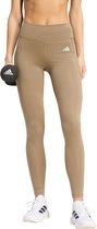 Adidas Performance Optimé Essentials Lange Legging Met Zakje - Dames - Beige