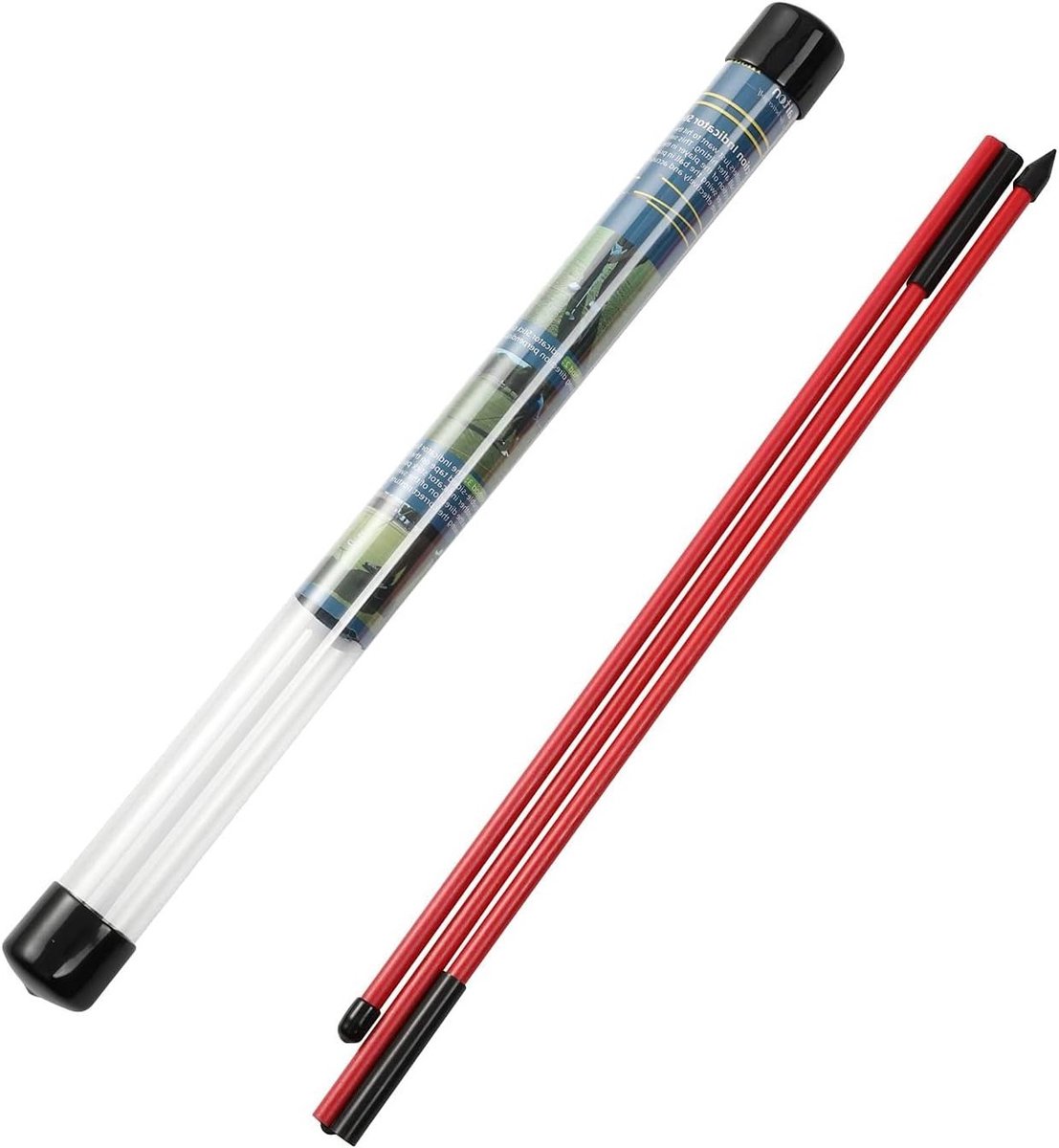 Golf Alignment Stick 48 inch Vouwbare Alignementstokken met Opbergtube voor Aiming, Swing Training en Houdingscorrectie