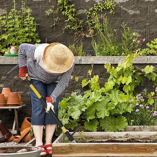Onkruidsteker - Wortelverwijderaar Tuin - Onkruid Wieden - 3 Roestvrijstalen Klauwen - 100 cm - Zilver van Merkloos	 — afbeelding 3