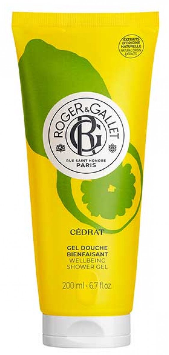 Douchegel Roger & Gallet Cédrat Verkwikkend Sukadeboom 200 ml