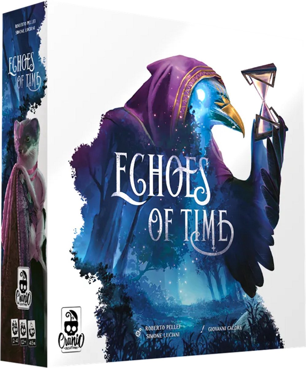 Asmodee bordspel Echoes of Time strategisch kaartspel 2-4 spelers.