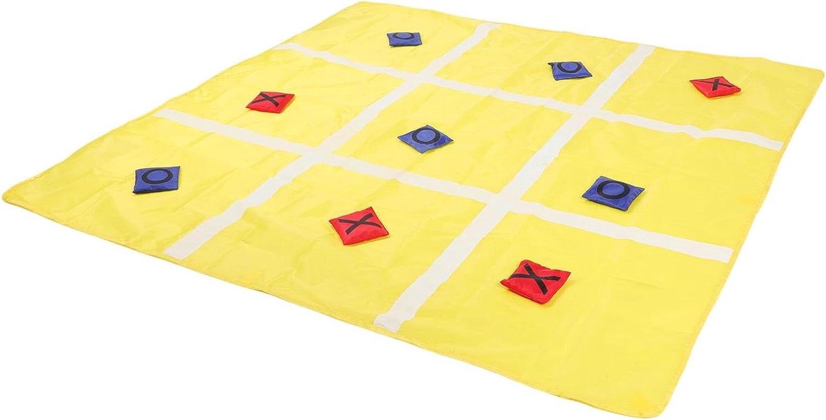 Zitzak Gooien Spel - Bean Bag Toss - Buitenfeest Entertainment - Snelle Installatie - 1.02 kg - Multicolor