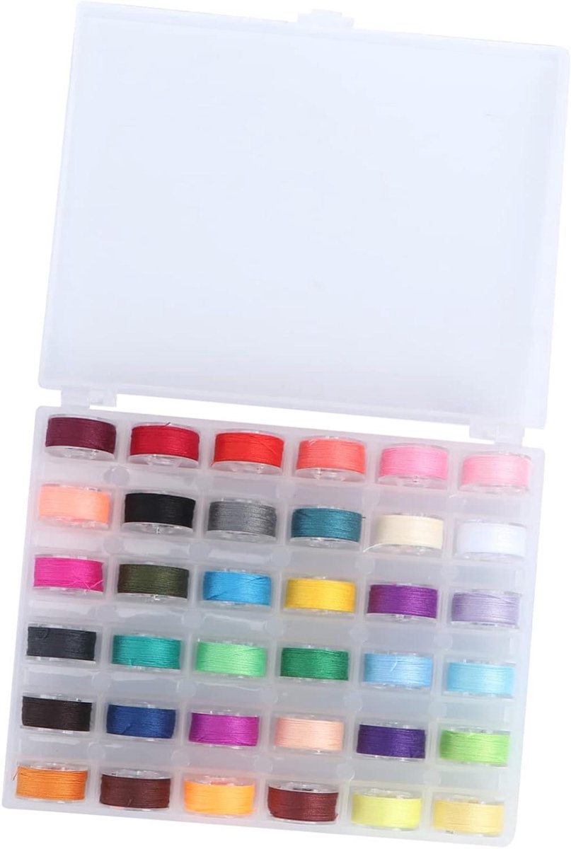 Borduurgaren Organizer - Naaigaren Set - Naaien en Borduren - 36 Kleuren - Medium - Multicolor