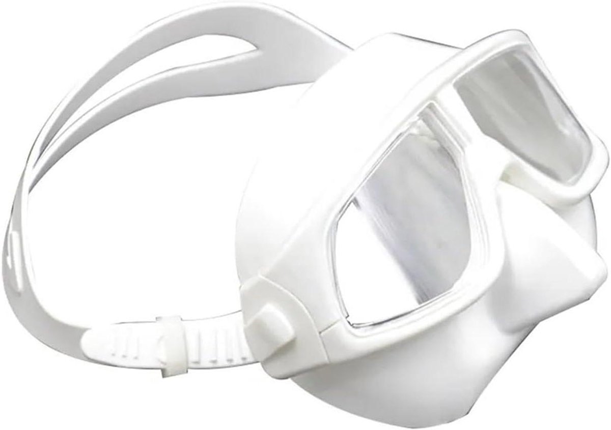 Duikmasker Snorkel - Snorkelmasker Zwemmasker - Onderwater Verkenning - Hoge Transparantie - 14.5x10.5cm - Zwart/Wit/Transparant