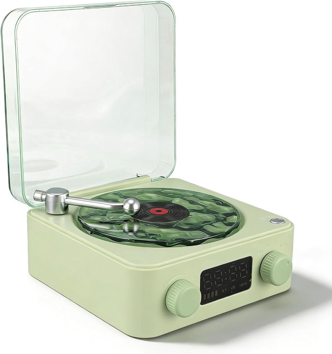 Bluetooth Luidspreker - Platenspeler speaker Muziekbox - Ontspannen Sfeer Creëren - 3-in-1 Multifunctioneel - 163 x 153 x 73 cm