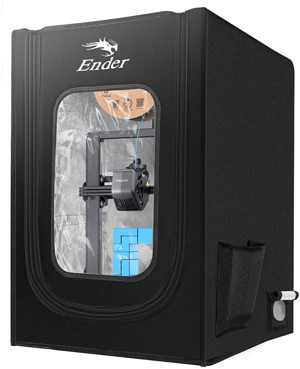 Creality 3D-printerbehuizing - 48 x 60 x 72 cm - 3D-Printer enclosure - voor Ender 3 V3 SE & KE, Ender 3 Neo, Ender 3 Pro, CP-01, Ender 3 S1/S1 Pro, SV06, Bambulab A1/A1 mini - Creality Ender 3 Protective Case